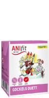 Dog Accessories Wet pet food Cock's Duet (Gockels Duett) 370g 6 Piece Anifit